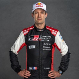 Portrait of driver, Sébastien Ogier