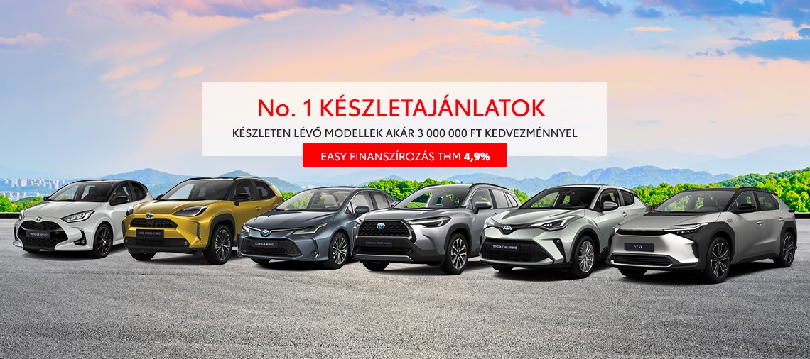 No. 1 Készletajánlatok