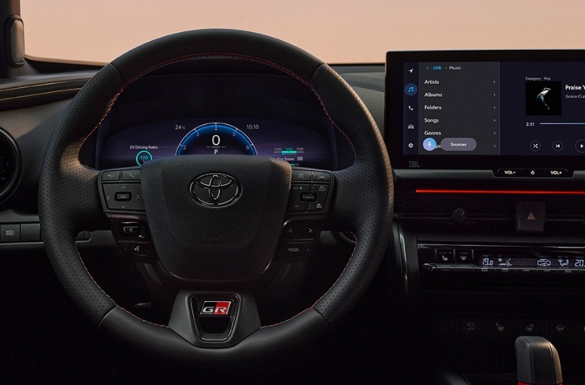 Toyota C‑HR műszerfal