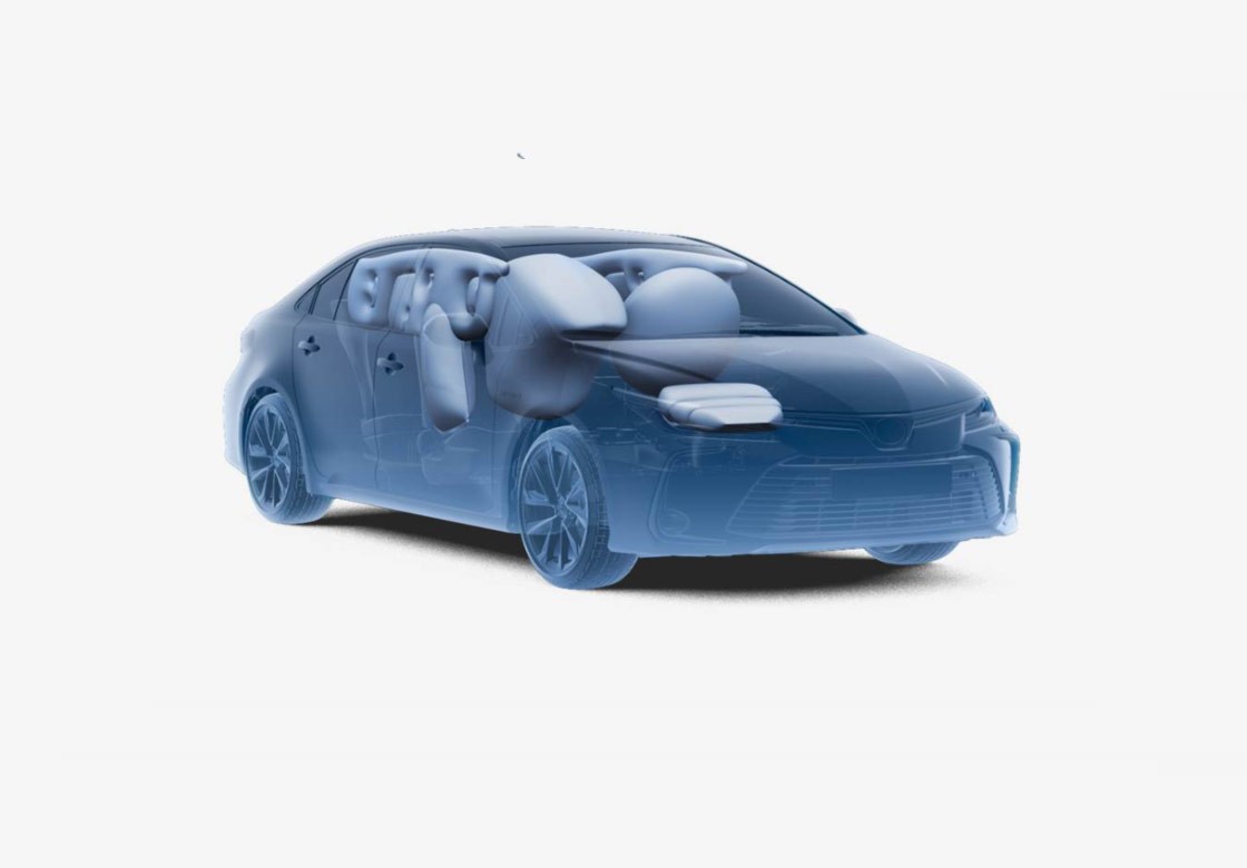 Toyota Corolla Sedan | Légzsákok az utastérben