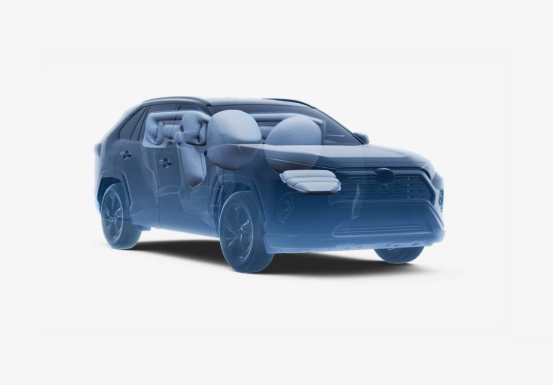 Toyota RAV4 | Légzsákok az utastérben